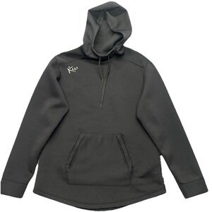 Kutting Weight Sauna Hoodie Black Mens 2XL V4 Drawstring Neoprene Weight Loss